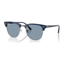 Ray-ban Rb 3016 687956 51 Clubmaster Unisex Kare Mavi Kemik Güneş Gözlüğü Mavi