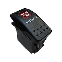 Macaratör Işıklı 3p On-off 12-24v Marın Swıtch Ic-134m-s7