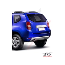 Dacia Duster Uyumlu 2010-2017 Abs Arka Difüzör Gri