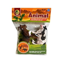 Bma-11/12 Pvc Pakette İkili Çiftlk Hayvanları -kid Kahverengi