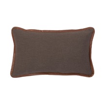 Yargıcı Deri Detaylı Dikdörtgen Yastık 30x50 Cm 26knht1024n St