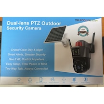 O-kam 7015 4g Sim Kartlı Solar 6mp Ptz 2 Lens 3 Görüntü + Siren + Alarm + Hoparlör + Mikrofon