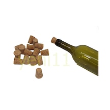 Konik Mantar Tıpası Şarap Şişesine Uygun 30X22X19 Mm 50 Adet