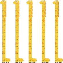 Sevimli Sarı Zürafa Boy Ölçüsü Sticker Çok Renkli 30364880