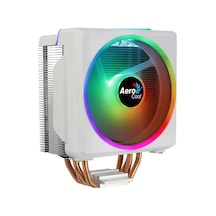 Aerocool Ae-cc-cyln4f-w Cylon 4f Beyaz 12cm Argb Şeffaf Fan İşlemci Soğutucu
