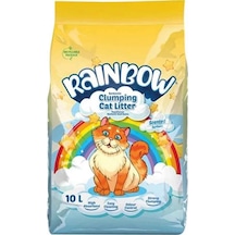 Rainbow Parfümlü Topaklaşan Bentonit Kedi Kumu 10 L