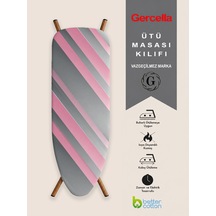 Hediyeli Pink Dream Ütü Masası Kılıfı Bezi Örtüsü Açık Pembe