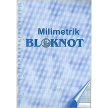 Dilman Milimetrik Bloknot A3 Mavi