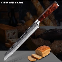 Alpargos Japon Tarzı Ekmek Bıçağı Inox