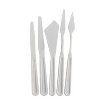 Plastik Spatula Seti 5'li Karışık, Çok Renkli