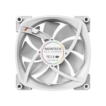 Ax 120 Argb Fan 1600pwm, High-end Durability, Silent Performance, And Stunning Argb Design 120mm, White