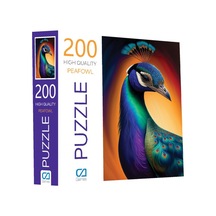 Tavus Kuşu Puzzle 200 Parça