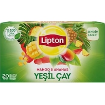 Lipton Yeşil Çay Mango & Ananas 20'li Süzen Poşet