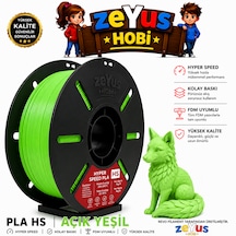 Generic Pla Hs Hyper Speed Filament Açık Yeşil 1.75 Mm 1000 Gr