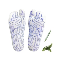 Yifomall "elastik Spandex Masaj Çorabı Ve Akupresür Kalemi İle Rahatlatıcı Ayak Masajı" Diğer