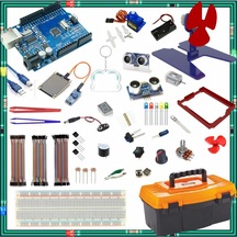 Arduino İle Uyumlu Öğreniyorum Seti - Uno R3 Ch340 Çip - 46 Çeşit 176 Parça - Robotik Kodlama Ve Elektronik Baş