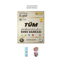Tonguç 6. Sınıf Fijital Tüm Dersler Soru Bankası Tırtıl A.+ Kalem Başlığı