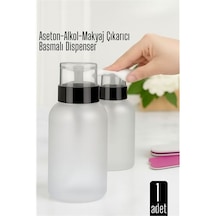 Zenvac Aseton İçin Basmalı Dispenser - Aseton, Ve Makyaj Temizleyici İçin Pratik Pompalı Set Zenvac29