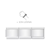+3cm Uzatma Çelik Bileklik Charmı -bilekliğinizi 3cm Uzatın - Scb37 Beyaz