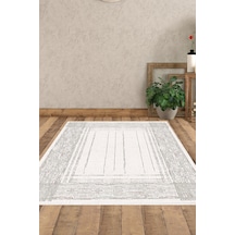 Dekoreko Kaymaz Taban Djt Salon Halısı Trend Modern M5076 Yeşil
