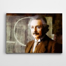 Einstein Dekoratif Dev Boyut Kanvas Tablo 100 X 140 Cm