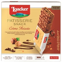 Loacker Gran Patisserie Creme Noisette Snacks 63 G