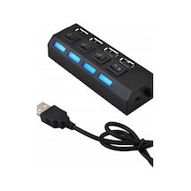 Laptop Bilgisayar Için 4 Port Usb 2.0 Hub Çoğaltıcı Çoklayıcı Swıtch Hızlı Çoklama Dişi Splitter