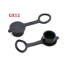 Agoodshop Gx12 Tarzı Cltgxdd Gx12 Gx16 Gx20 Havacılık Dairesel Priz Su Geçirmez Toz Kapağı Kaynak Ka