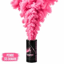 Pembe Renk Sis Pembe Duman 1 Adet 5477 "