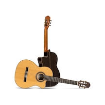 Angel Lopez Mazuelo Sr Ce Elektro Klasik Gitar