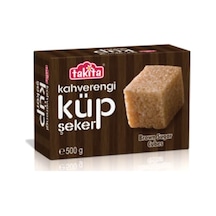 Takita Kahverengi Küp Şeker 500 G - 5 Adet Tarı