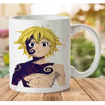 Nanatsu No Taizai - Meliodas İki Tarafı Baskılı Kupa Bardak.jpg