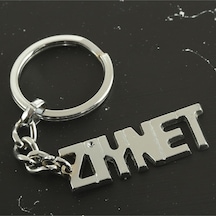 Ziynet - 435 - - Ilkestor - İsimli Anahtarlık Çok Renkli