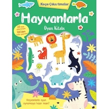Keçe Çıkartmalar - Hayvanlarla Oyun Kitabı - Qhdh-877987