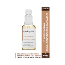 Ql 17 Aktifli Saç Dökülmesine Karşı Serum 50 ML
