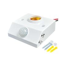 Ledx Dy-102 Abs 360 Pır Hareket Sensörlü E27 Duy Aparatı