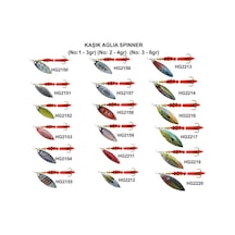 Effe Kaşık Aglıa Spınner Yaprak Meps No:3 - 6 Gr