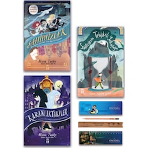 Genç Timaş Saatçilerin Tehlikeli Yolculuğu - Sahipsizler - Karanlıktakiler Set 3 Kitap