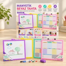 Manyetik Yazı Tahtası Cok Renkli