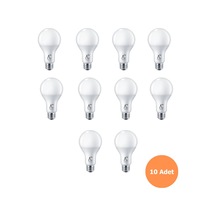 12w Bulb Led Ampul 3200k Sarı Işık 10 Adet