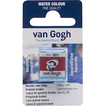 Van Gogh Suluboya Tablet Madder Lake Deep Karışık Çok Renkli