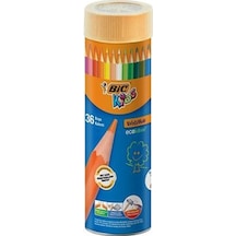 Bic Kuru Boya Evolution Metal Tüp 36 Lı 968491 Çok Renkli
