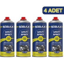 Sibax Çok Amaçlı Bakım Spreyi Sb4000 4 Adet 200 ML