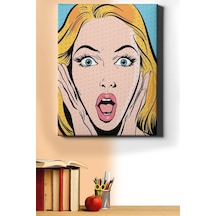 Webstyle Sayılarla Boyama Seti Kasnaklı Hayret 50 X 65 Cm