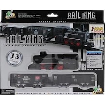 Mey İthalat Tl05 13 Parça Işıklı Klasik Tren- Şim