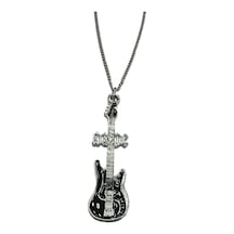 Ac/dc Hard Rock Müzik Grubu Logolu Zincir Kolye Unisex Aksesuar 60 Cm Çok renkli