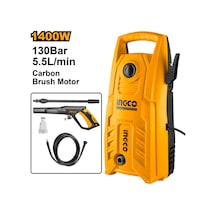 Ingco ING-HPWR14008 130 Bar 1400W Yüksek Basınçlı Yıkama Makinesi