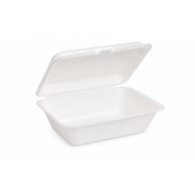 Ekolojik Yemek Kabı 1000 Ml Kapaklı 25adet