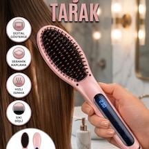 Seramik Kaplamalı Lcd Ekranlı Saç Düzleştirici Tarak 230 C Ptc Isıtıcı