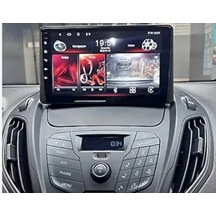 Foxus Ford Courier 2020+ 9 İnç 4gb Ram 64gb Hafıza Android Dokunmatik Ekran Oto Teyp - Carplay Wifi Gps Bluetooth Kamera Destekli Oem